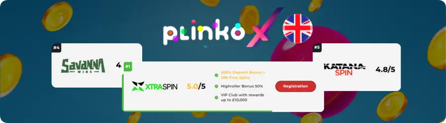 Choose a Casino Plinko x